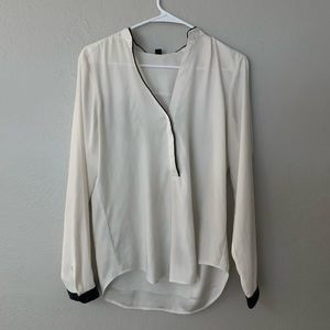 White long sleeve blouse